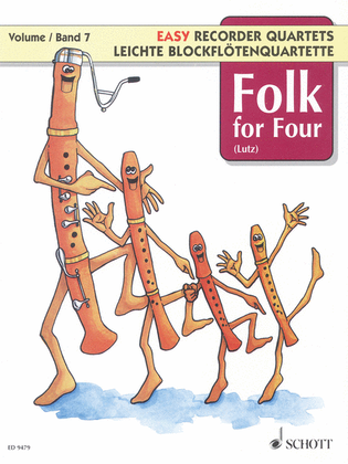 Book cover for Folk for Four - Volume 7