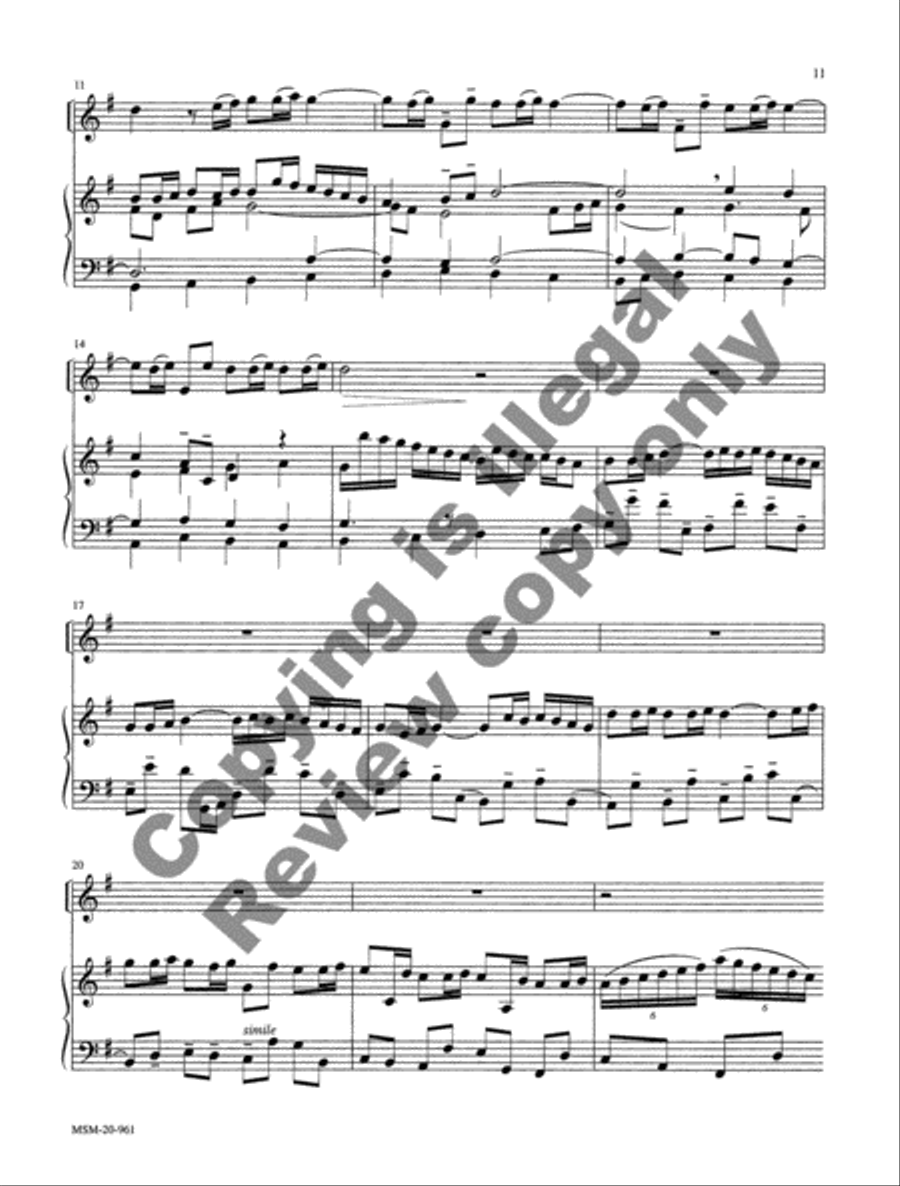 Sonata da Chiesa Oboe scores gallery preview page 13