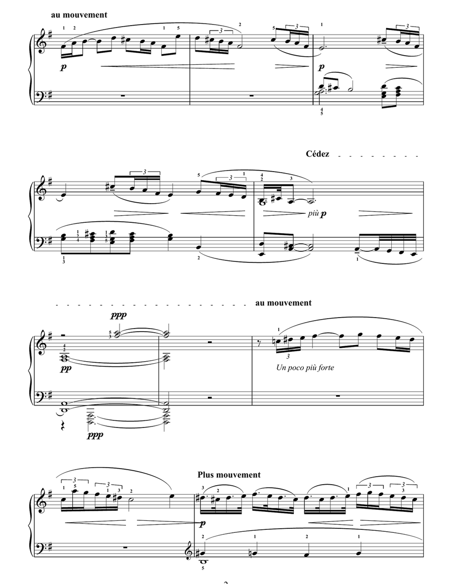 The Little Shepherd (from Children's Corner) Easy Piano scores gallery preview page 2