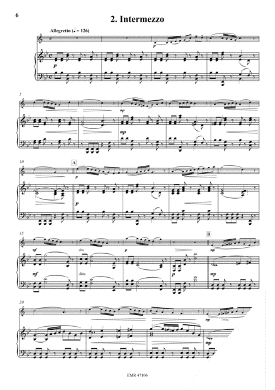 4 Humoresken Voice Solo scores gallery preview page 4