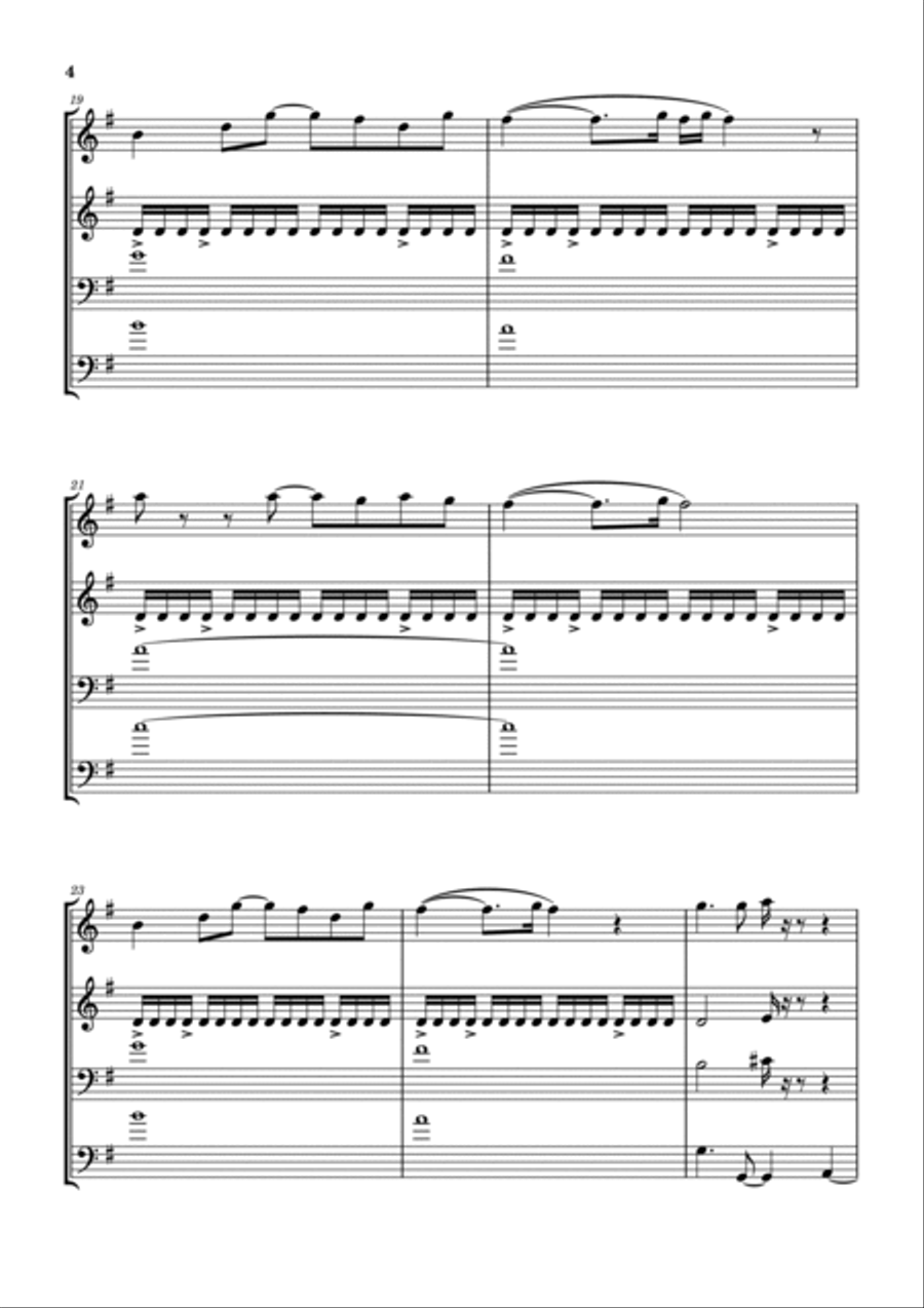 Thee Thee Thee Thee Trombone scores gallery preview page 5