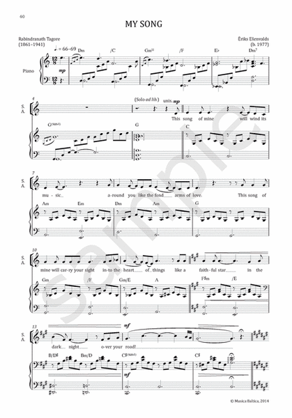 Choral Anthology 5 for Mixed Choir (SATB)