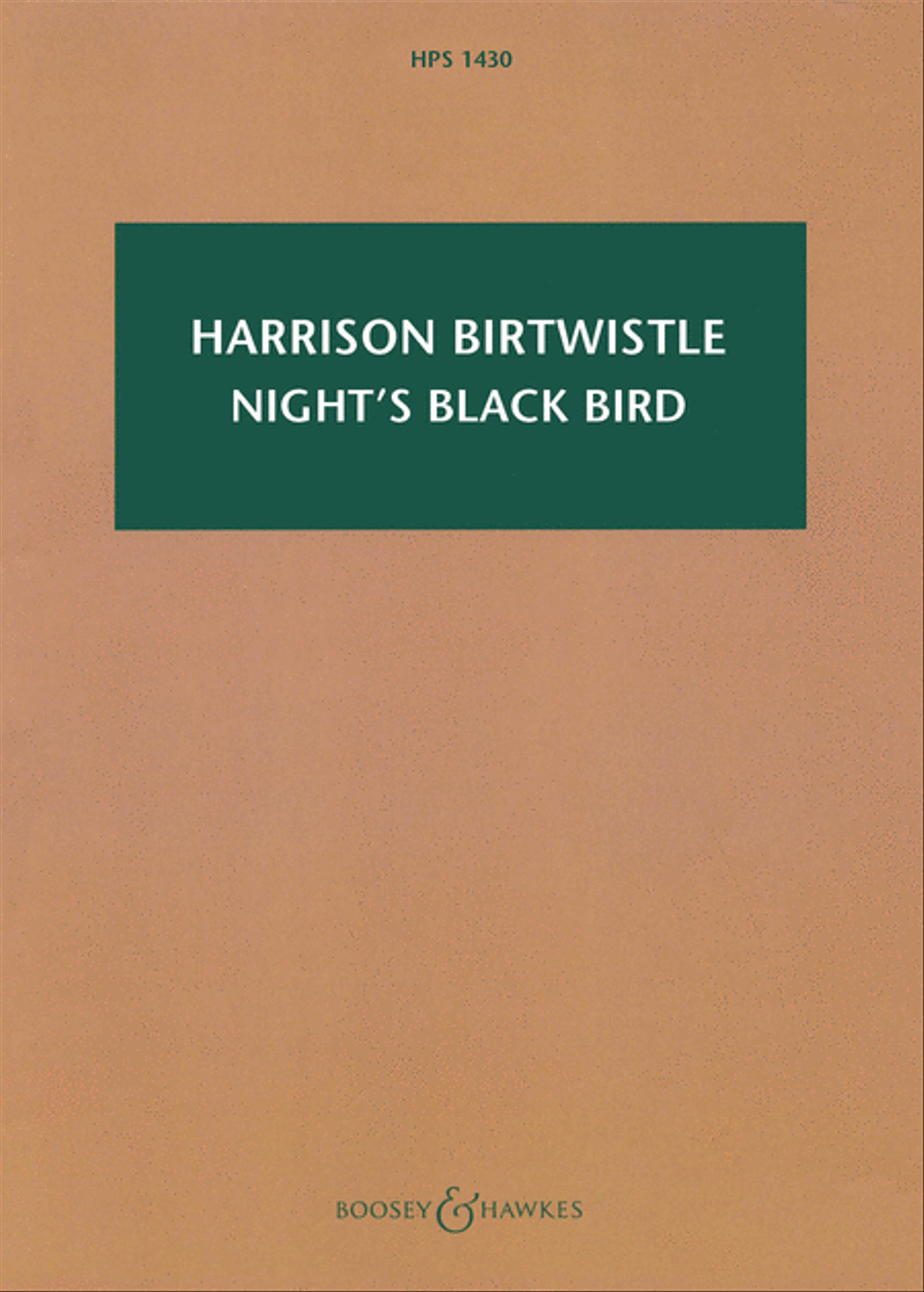 Night's Black Bird Night's Black Bird Orchestra scores gallery preview page 1
