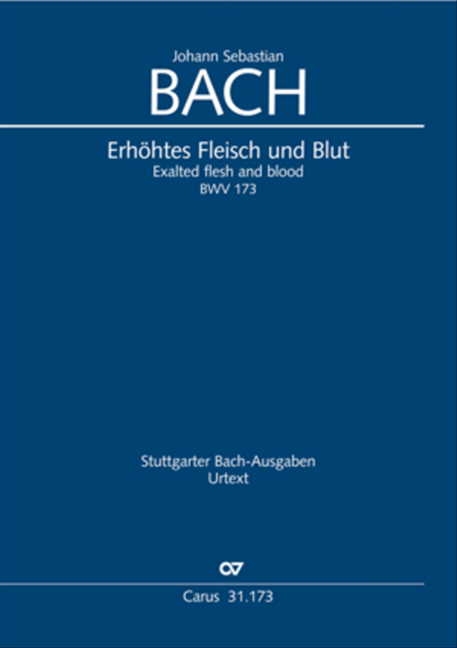 Exalted flesh and blood (Erhohtes Fleisch und Blut) 4-Part scores gallery preview page 1