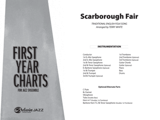 Book cover for Scarborough Fair: Score