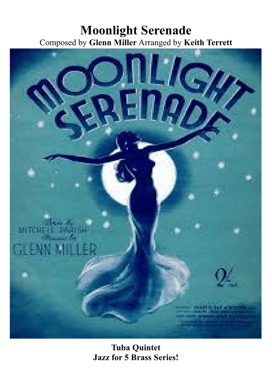 Moonlight Serenade for Tuba Quintet (Jazz for 5 Series) Small Ensemble scores gallery preview page 1