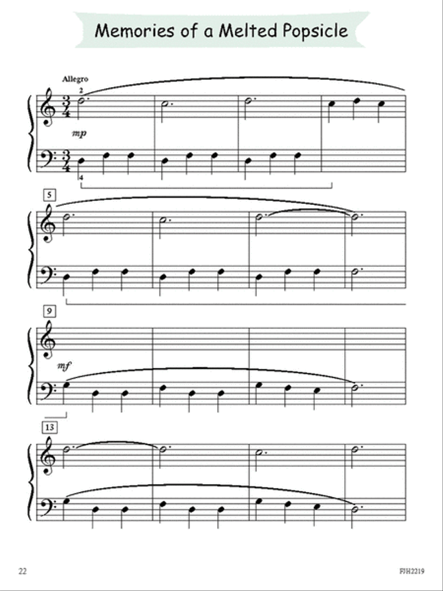 The Perfect Start for Solo Playing, Book 2 Piano Method scores gallery preview page 3