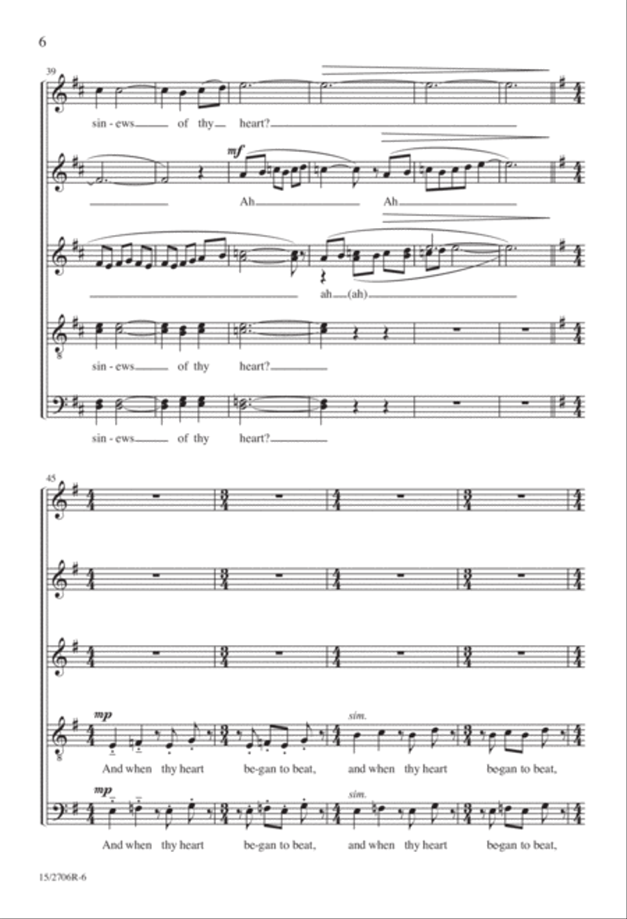 The Tyger The Tyger Divisi scores gallery preview page 7