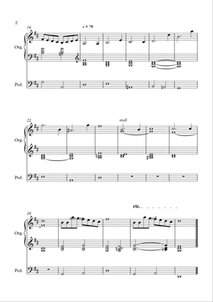 Lent Collection for Organ Organ Solo scores gallery preview page 6