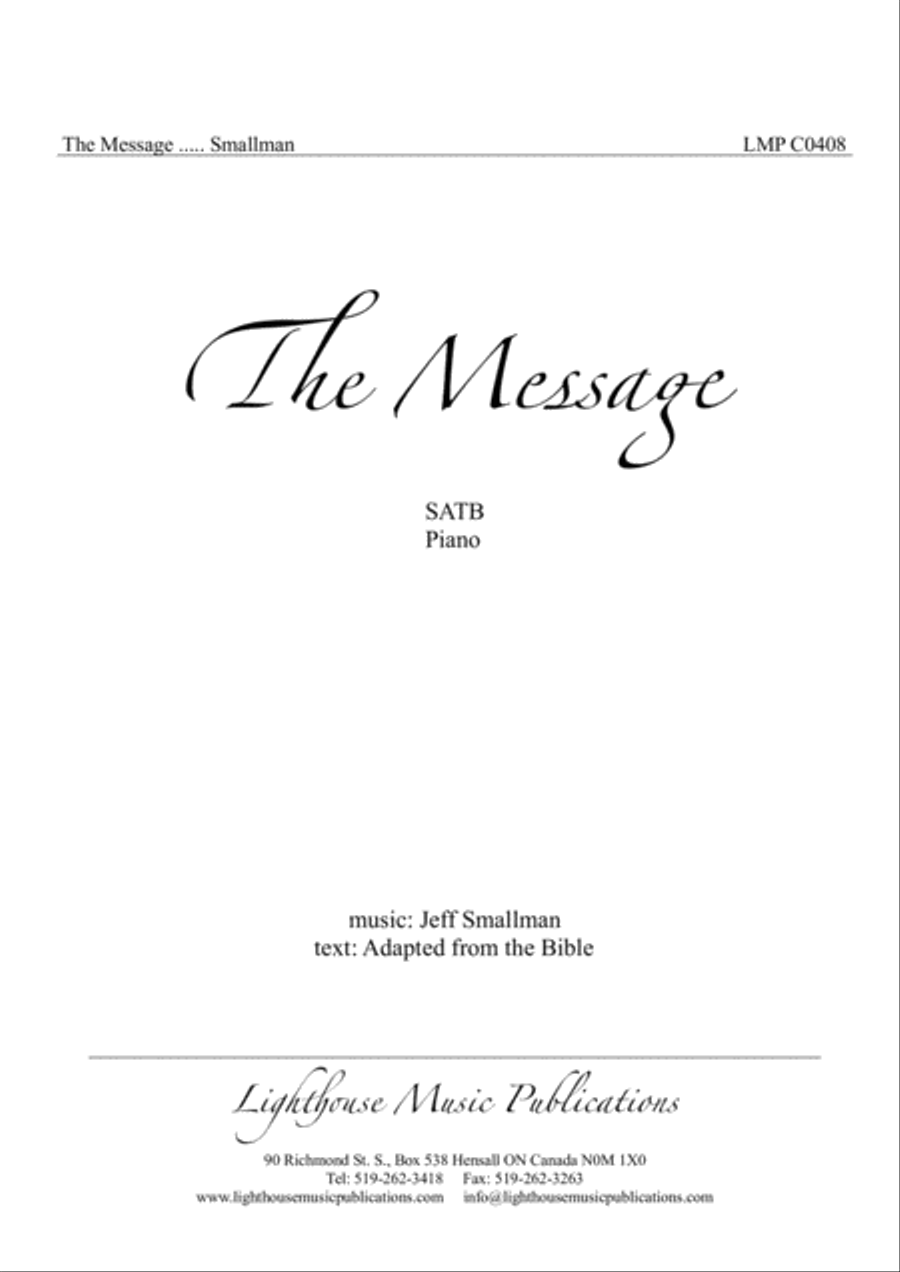 The Message 4-Part scores gallery preview page 2