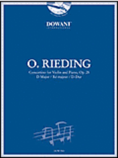 Rieding – Concertino for Violin and Piano in D Major, Op. 25