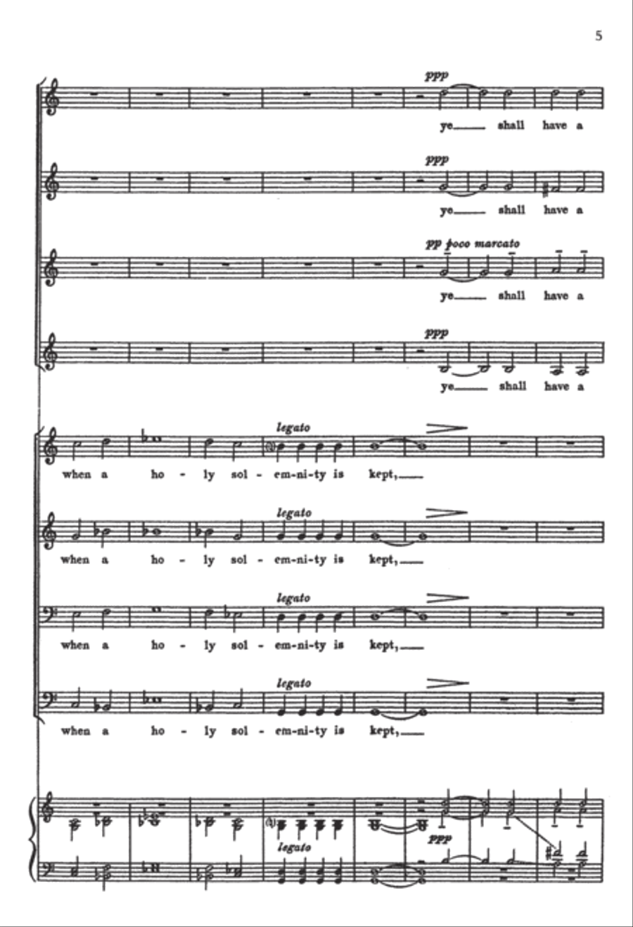 Have Ye Not Known? & Ye Shall Have a Song SSAATTBB scores gallery preview page 5