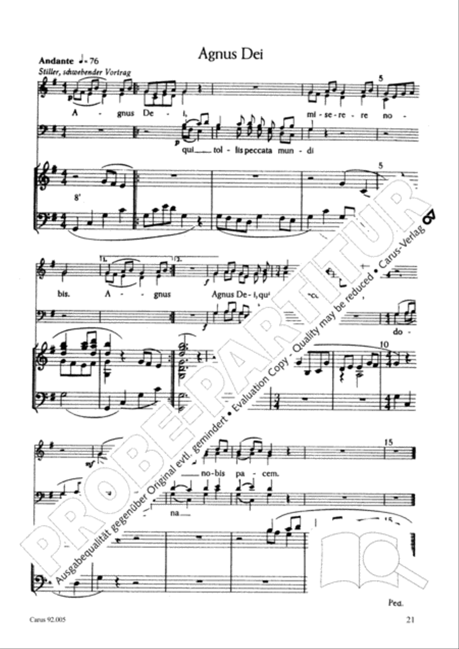 Mass 4-Part scores gallery preview page 22