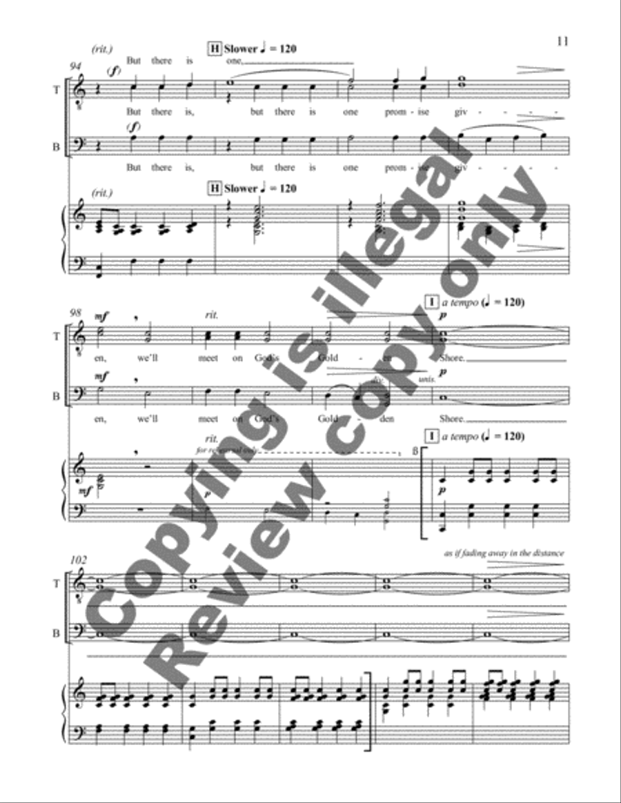 Maid of Constant Sorrow 4-Part scores gallery preview page 20