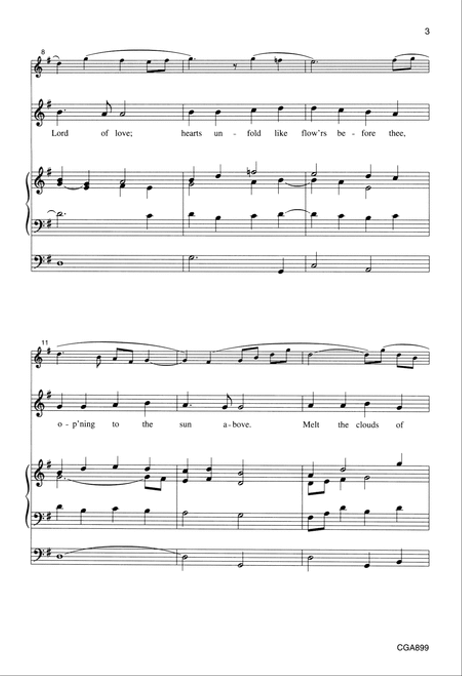 Joyful, Joyful, We Adore Thee Choir scores gallery preview page 3