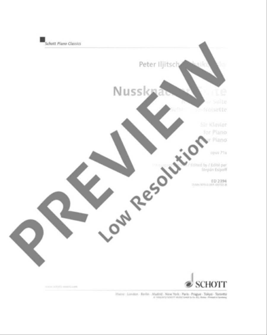 Nutcracker Suite Piano Solo scores gallery preview page 2