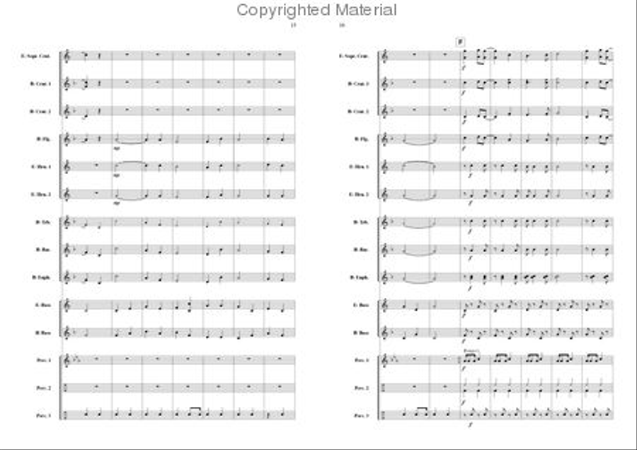 Let's Celebrate Let's Celebrate Brass Band scores gallery preview page 8