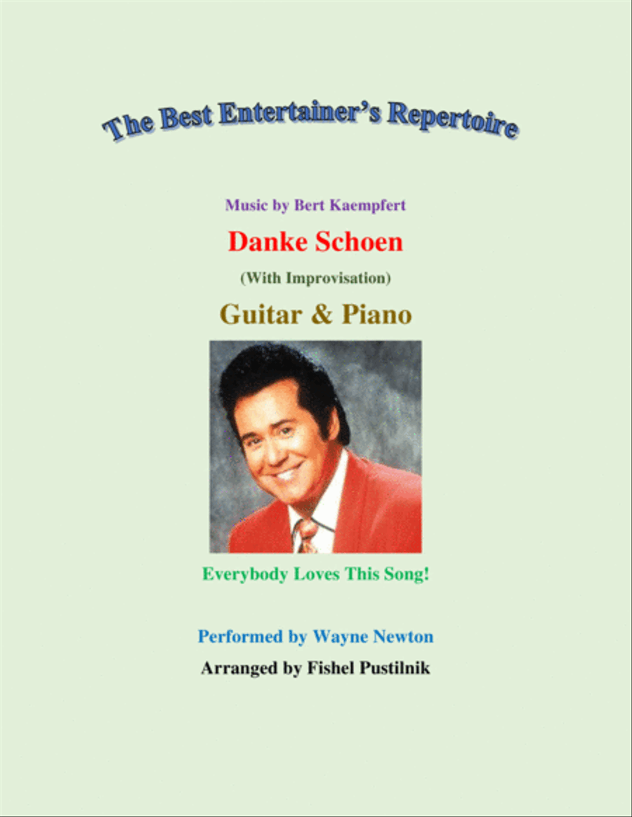Danke Schoen Guitar scores gallery preview page 1