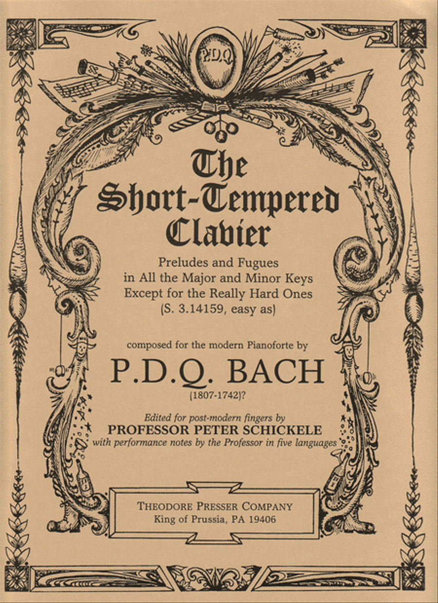 The Short-Tempered Clavier Chamber Music scores gallery preview page 1