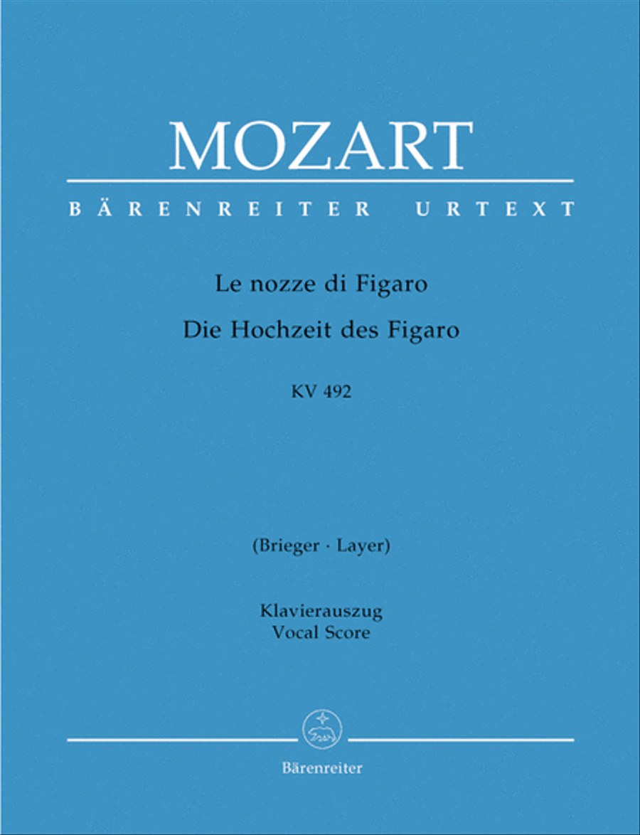 The Marriage Of Figaro, K. 492 Mixed Choir scores gallery preview page 1