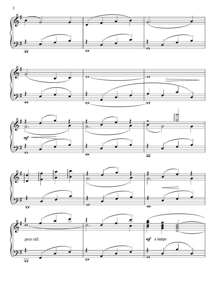 Unchained Melody Piano Solo scores gallery preview page 2