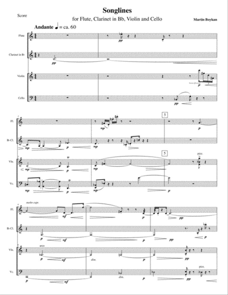[Boykan] Songlines Small Ensemble scores gallery preview page 3