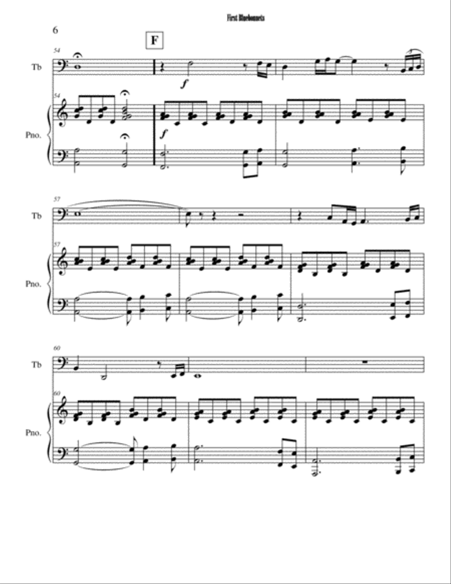 First Bluebonnets of Spring Piano scores gallery preview page 6