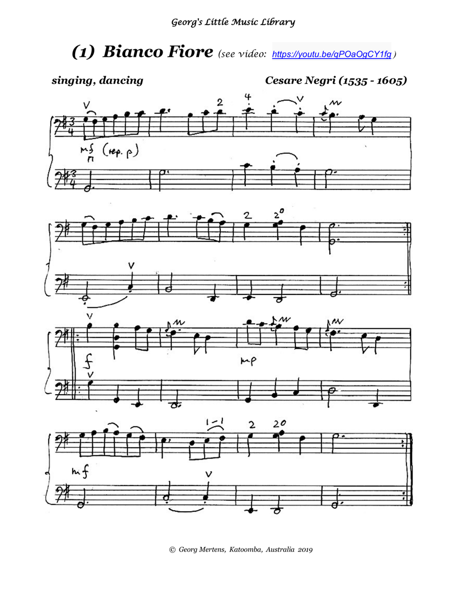 8 Beautiful Renaissance Dances for 2 Cellos String Duet scores gallery preview page 4