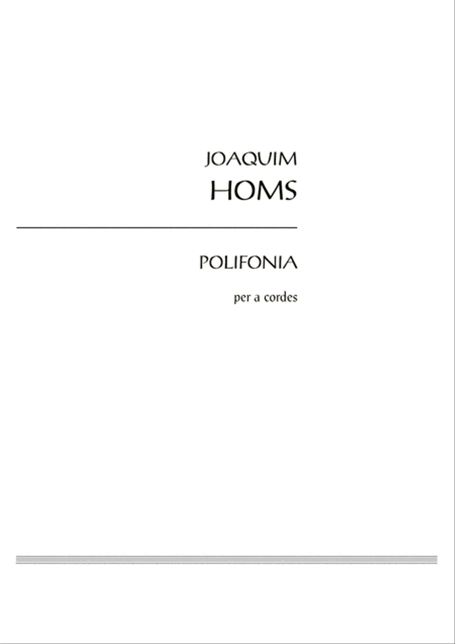Polifonia per a cordes String Orchestra scores gallery preview page 3