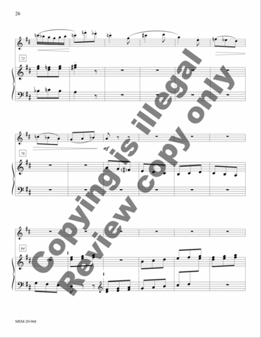 Suite in Classical Style Flute scores gallery preview page 12