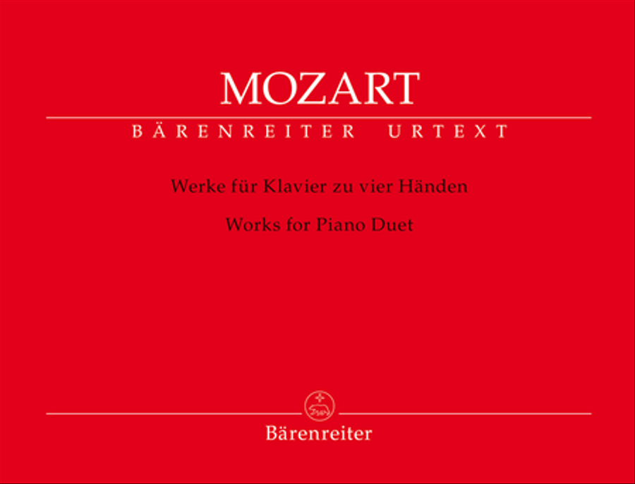 Works for Piano Duet Piano Duet scores gallery preview page 1