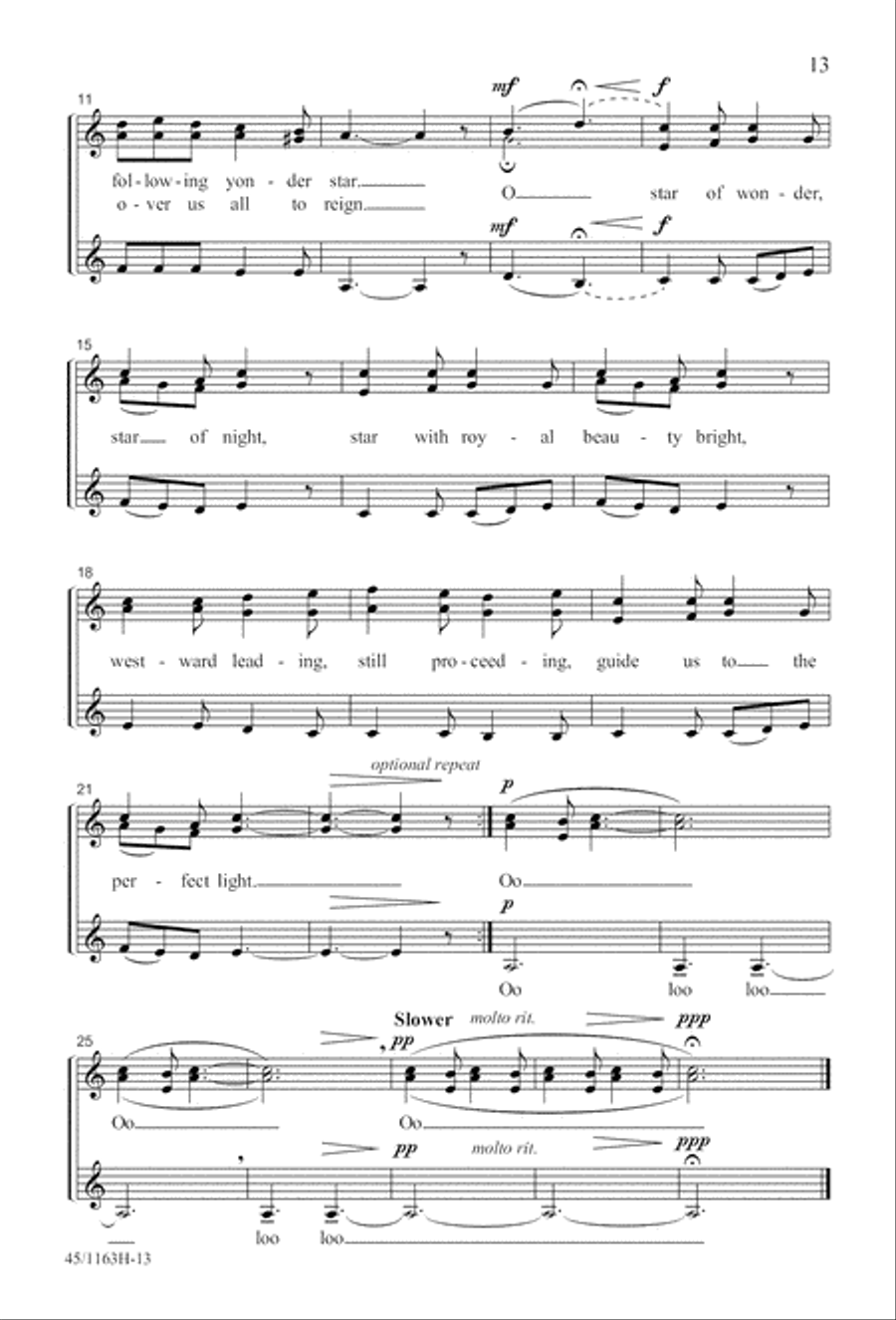 A-Caroling We Go! A-Caroling We Go! SSA scores gallery preview page 13