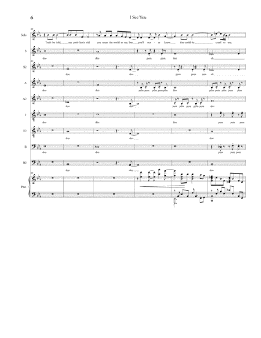 I See You I See You 4-Part scores gallery preview page 6