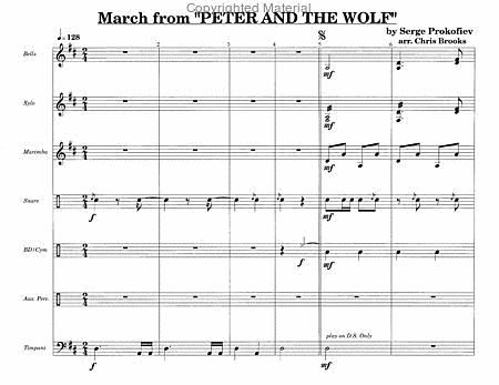 March from "Peter and the Wolf" image number null