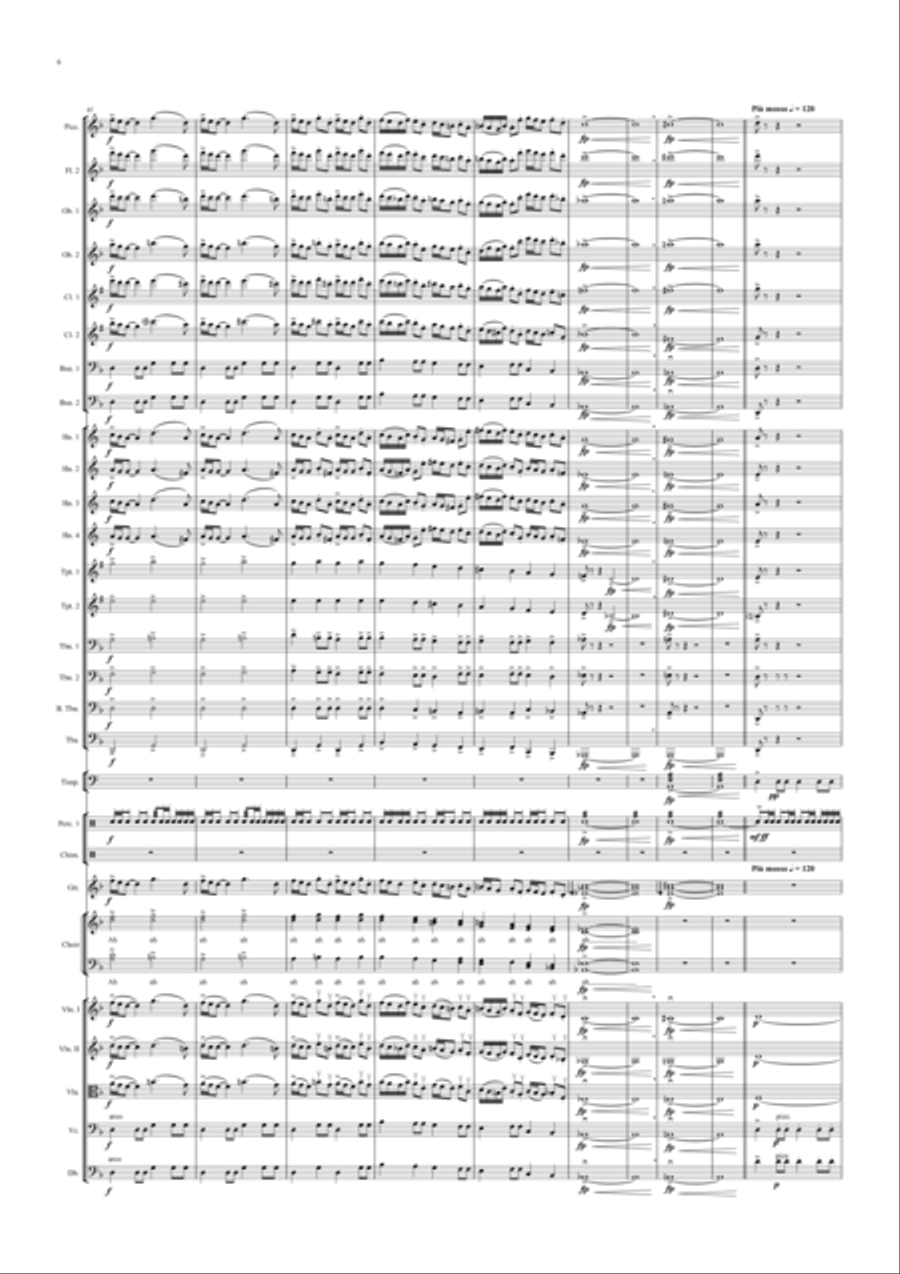 The Good, The Bad And The Ugly (main Title) Full Orchestra scores gallery preview page 6