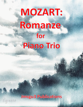 Book cover for Mozart: Romanze from K. 525 for Piano Trio