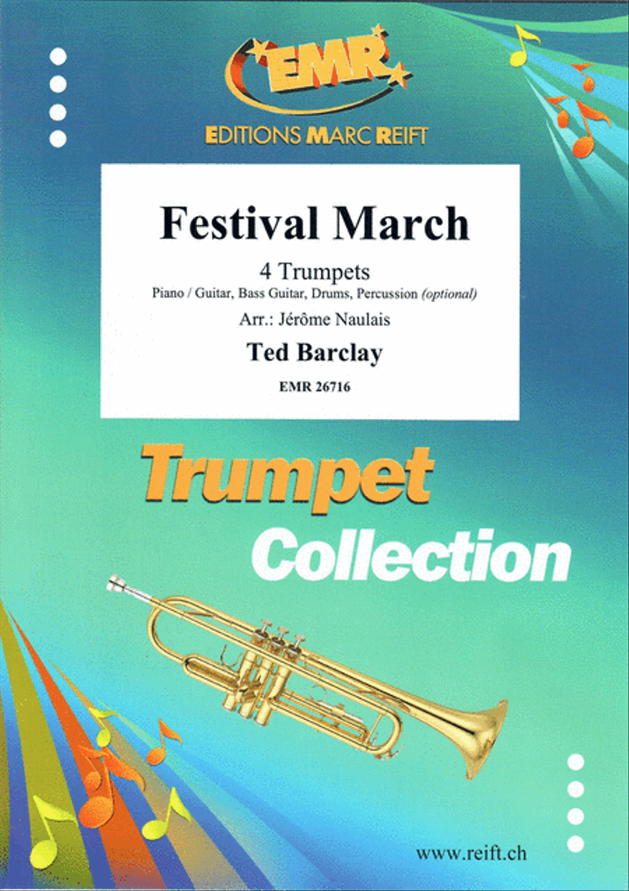 Festival March Trumpet scores gallery preview page 1