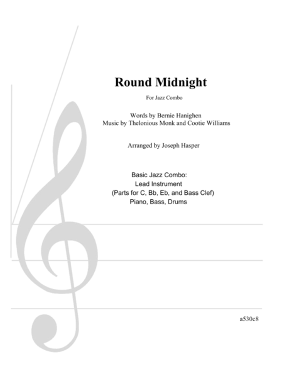 Round Midnight Round Midnight Jazz Ensemble scores gallery preview page 1