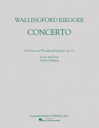 Concerto for Piano and Woodwind Quintet, Op. 53