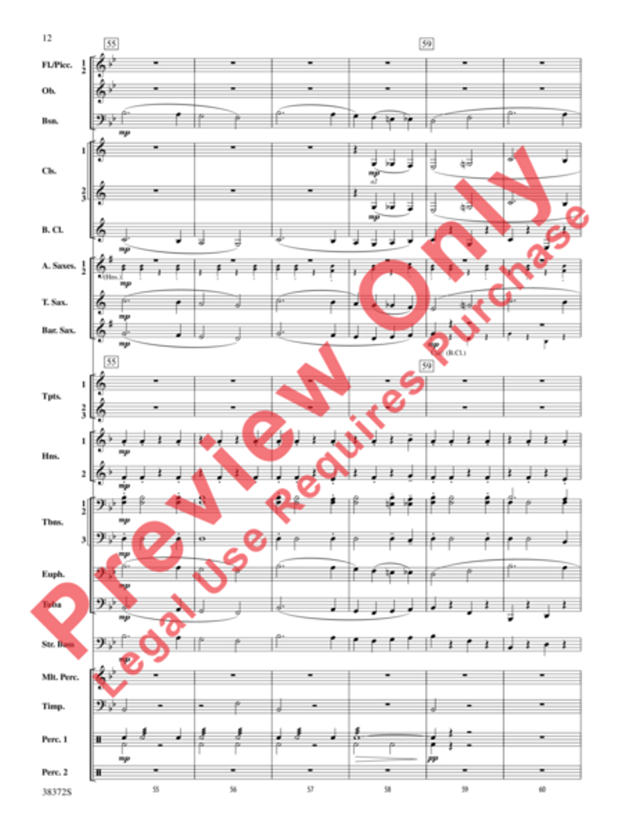 Con Brio Concert Band scores gallery preview page 13