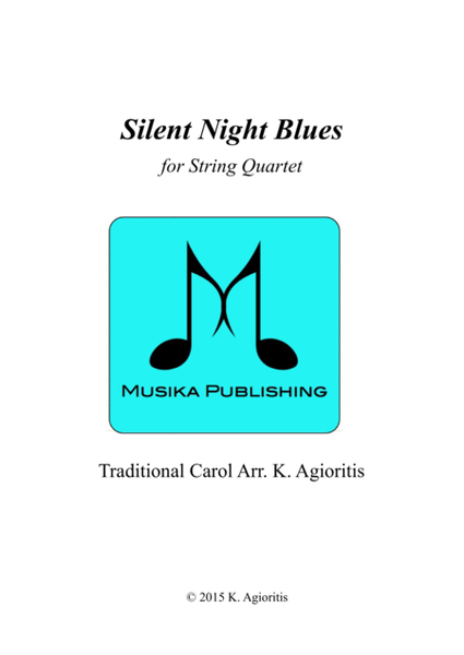 Silent Night Blues - for String Quartet image number null