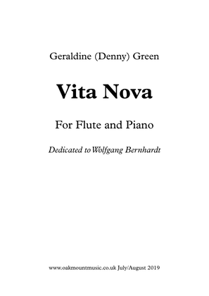Vita Nova, For Flute And Piano