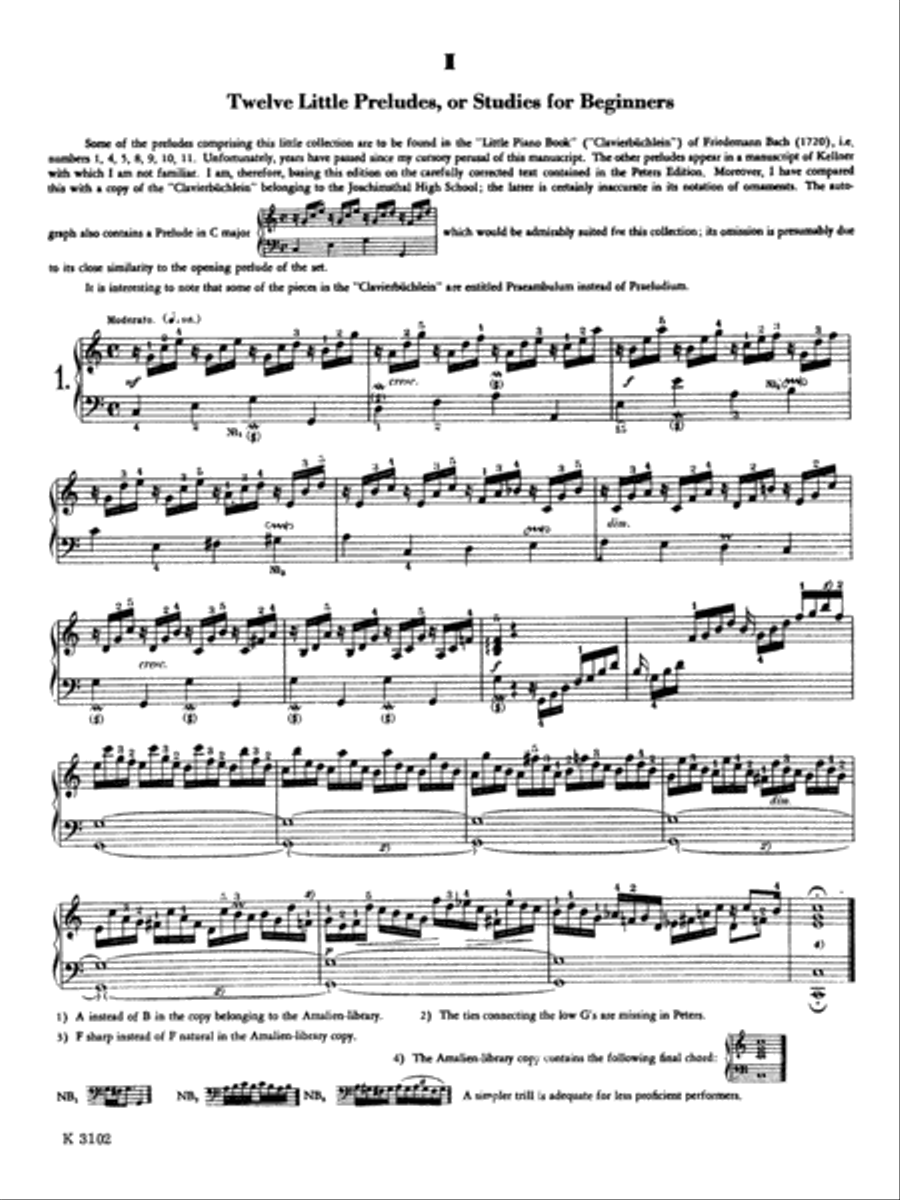 Twelve Little Preludes Piano Solo scores gallery preview page 3