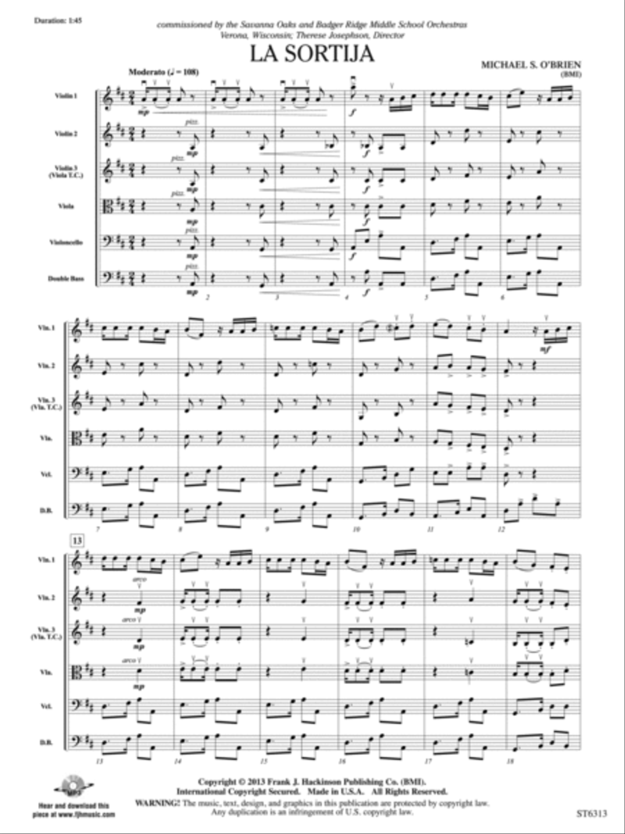 La sortija: Score String Orchestra scores gallery preview page 3