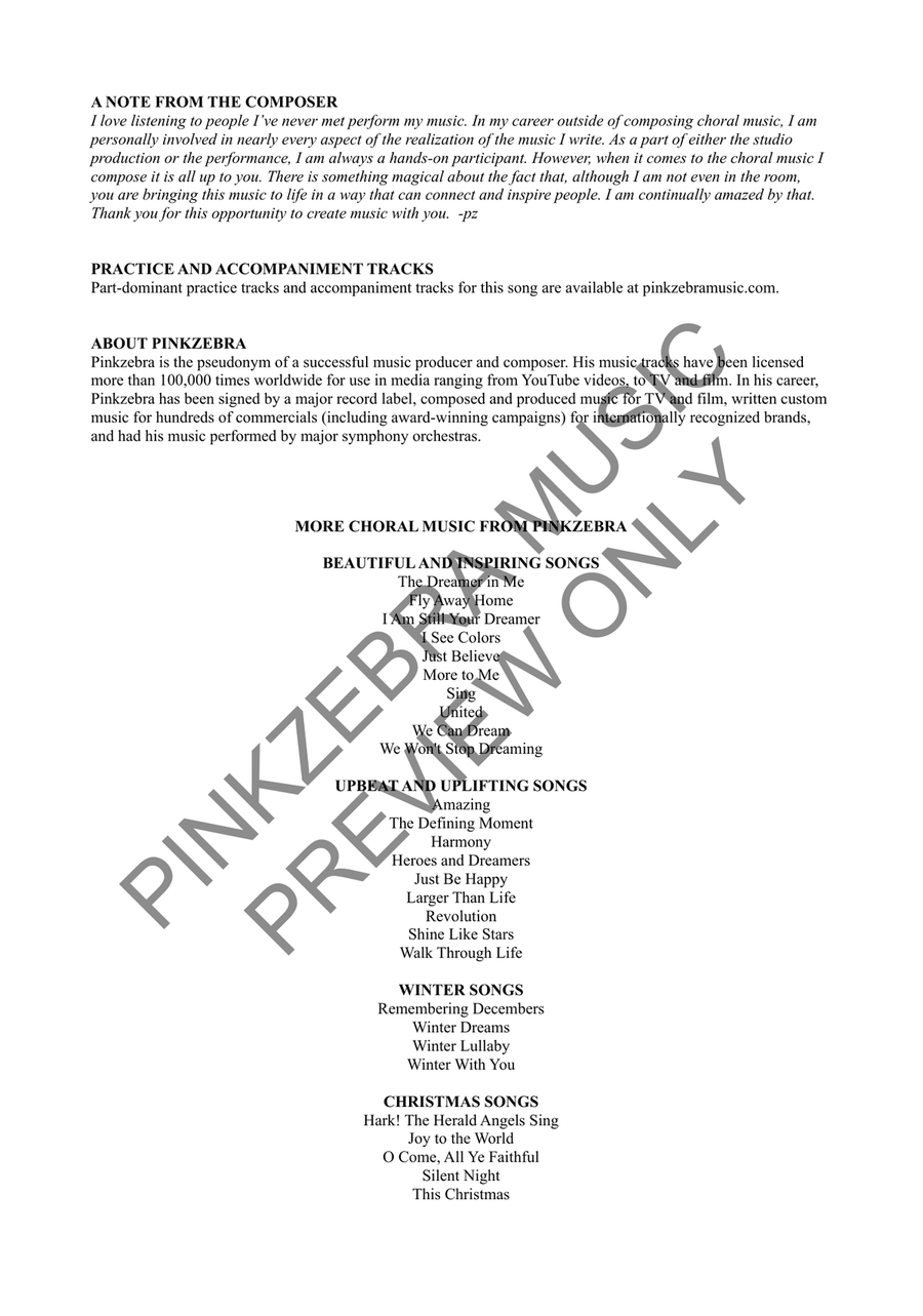 Winter Lullaby (SSA) SSA scores gallery preview page 3
