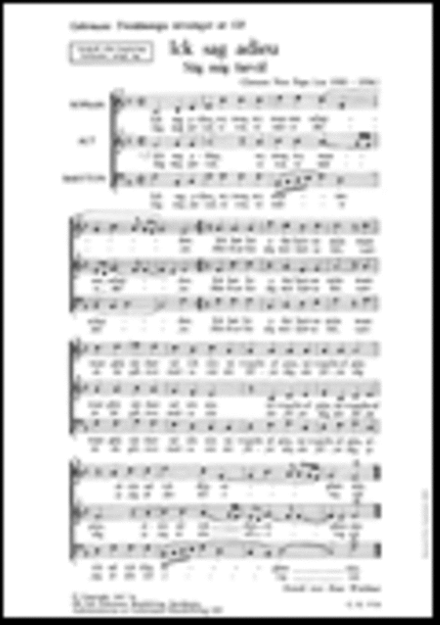 Ick sag adieu 3-Part scores gallery preview page 1
