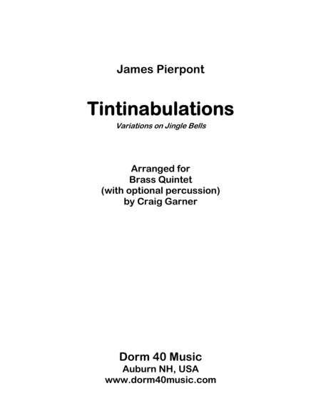 Tintinabulations (Variations on Jingle Bells) image number null