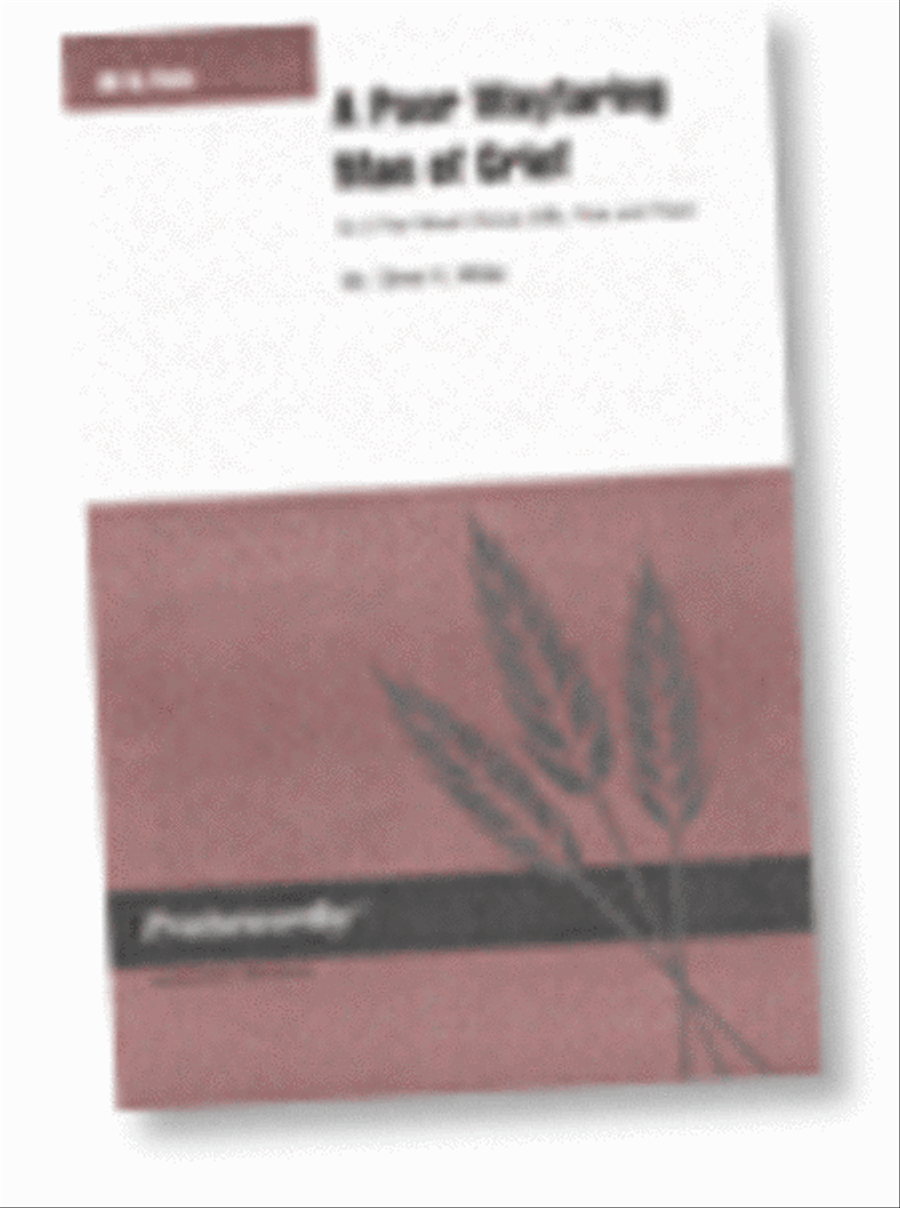 A Poor Wayfaring Man of Grief - SB