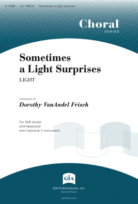 Book cover for Sometimes a Light Surprises - Instrument edition