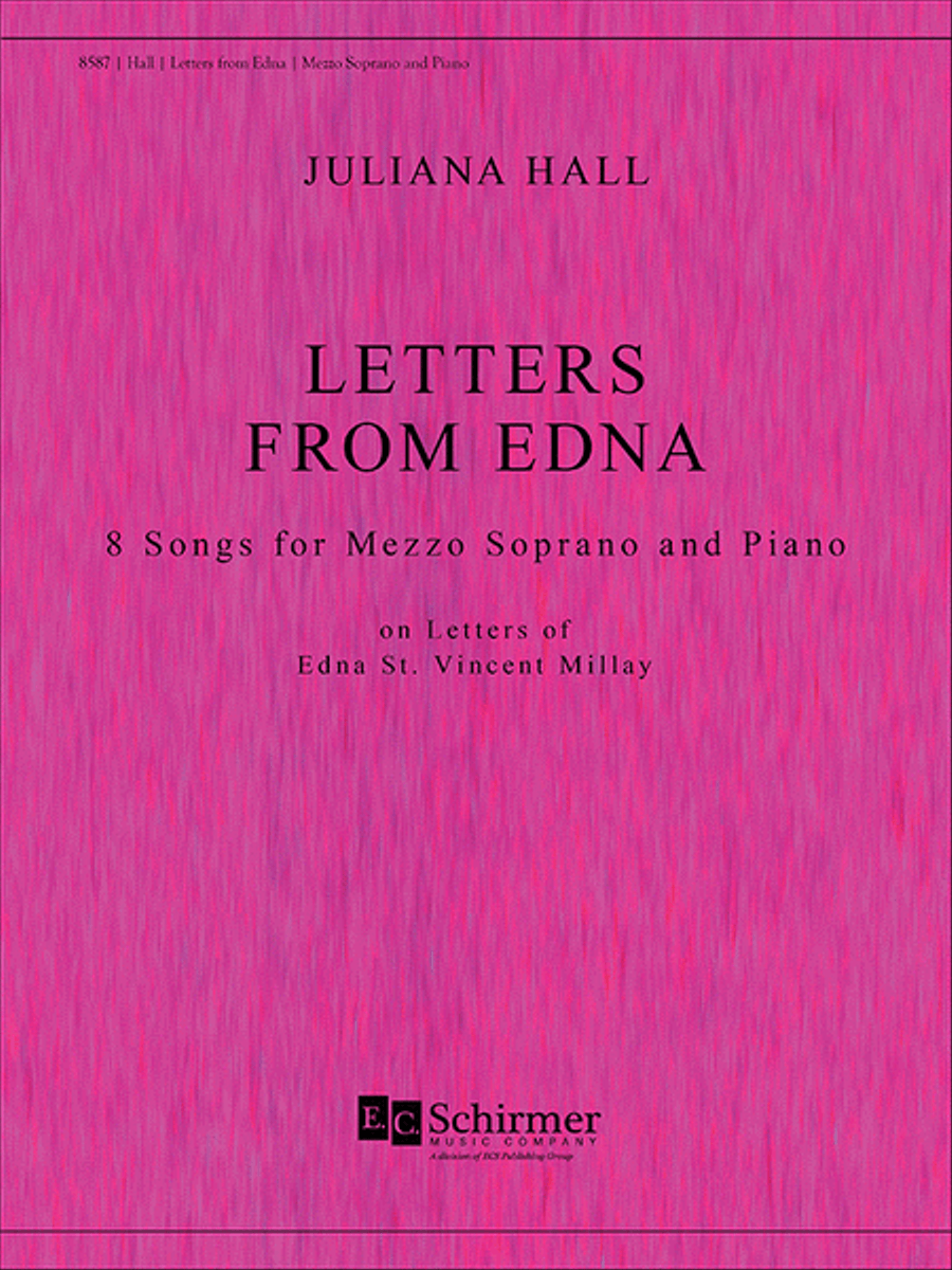 Letters from Edna Mezzo-Soprano Voice scores gallery preview page 1